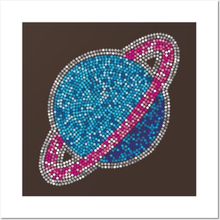 Sequins Planet Posters and Art